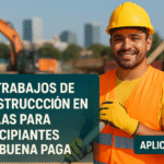 Trabajos de construcción en Dallas para principiantes con buena paga