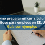 Como preparar curriculum exitoso para empleos en eeuu | Guia con ejemplos