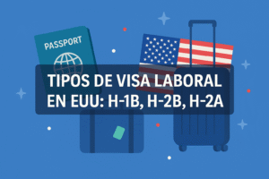 Tipos de visa de trabajo en EEUU: H-1B, H-2B y H-2A