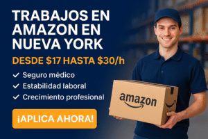Cómo aplicar a trabajos en Amazon en Nueva York paso a paso