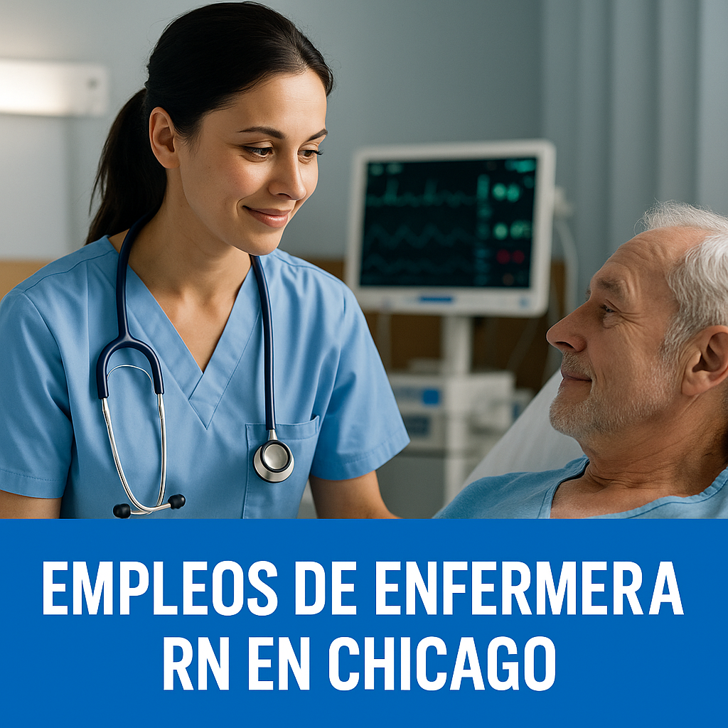 Salarios empleos de enfermera RN en Chicago