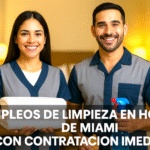 Empleos de limpieza en hoteles de Miami con contratación inmediata