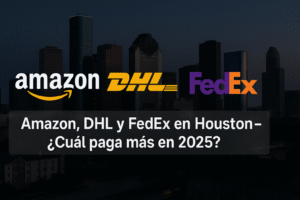Amazon, DHL y FedEx en Houston: diferencias y oportunidades laborales 2025