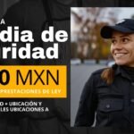 Trabajo de Almacén de entrega de guardias de seguridad