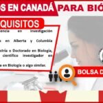 Trabajo de biólogo en Canadá