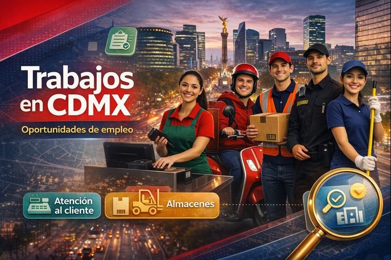 trabajos en CDMX