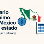 Salario mínimo en México por estado: tabla actualizada y explicación completa