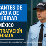 Vacantes de guardia de seguridad en México (contratación inmediata)