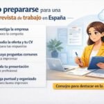 Cómo prepararse para una entrevista de trabajo en España