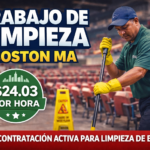 Trabajo de limpieza en Boston MA – $24.03 por hora