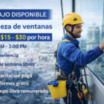 Gana hasta $30 por hora limpiando ventanas (sin experiencia y fines de semana libres)
