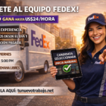 Oportunidades laborales en FedEx: gana hasta US$24/hora con beneficios desde el primer día