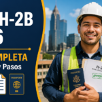 Trabajador hispano con visa H2B para trabajar en Estados Unidos 2026
